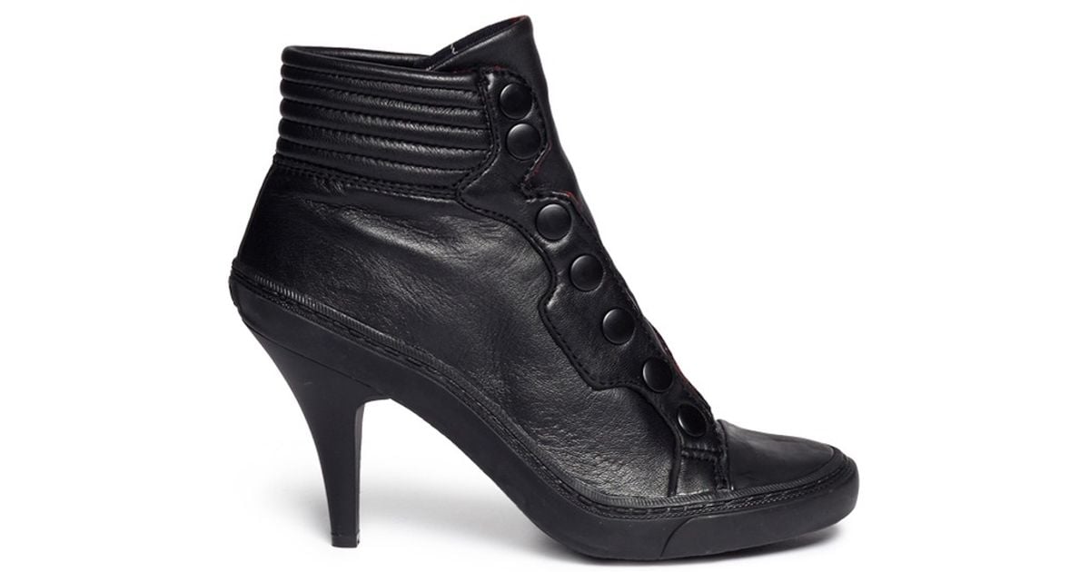 sneaker boots heels