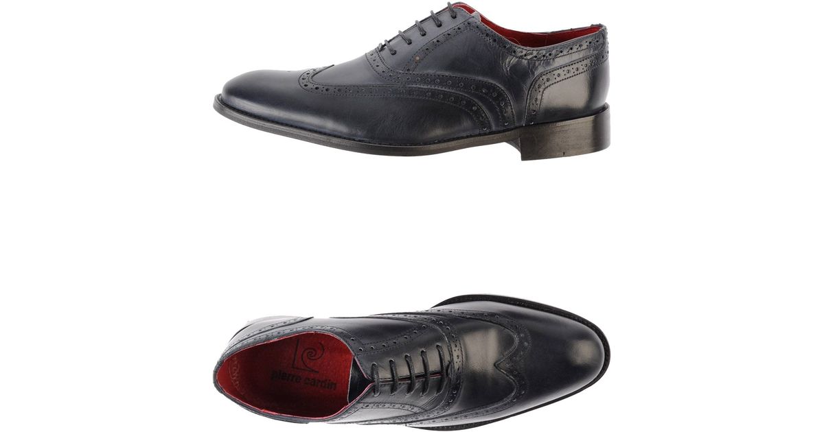 Cardin Lace Up Shoes In Blue For Lyst cardin lace up shoes in blue for lyst