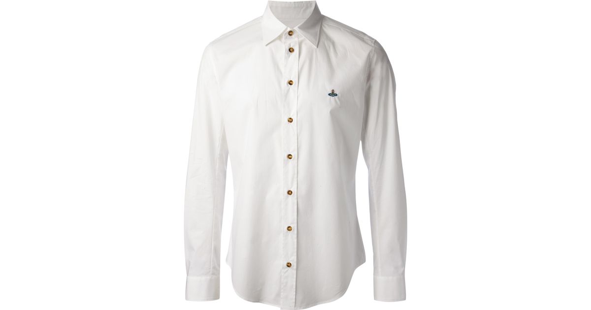 Buzunar Formal Cum White Collar Shirt Macrodesign Ro