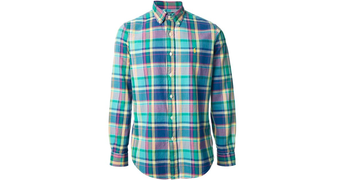 Polo Ralph Lauren Plaid Shirt for Men | Lyst