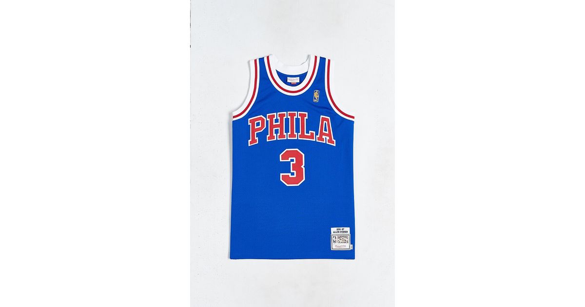 allen iverson 76ers jersey