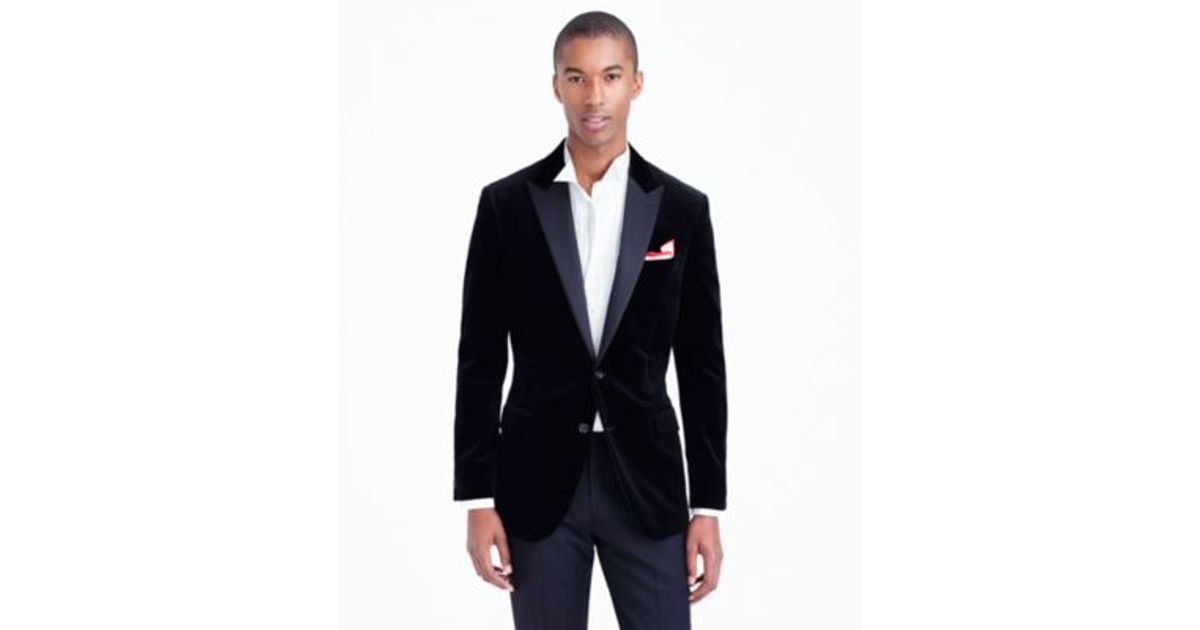 j crew velvet jacket