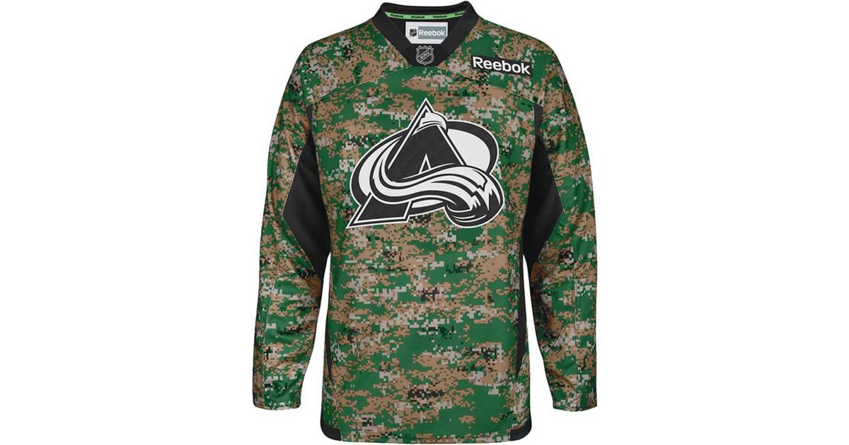 colorado avalanche camo jersey