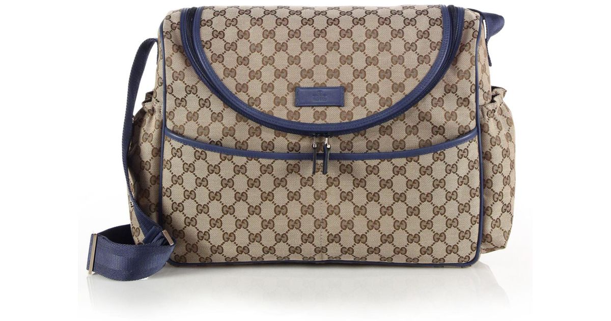 gucci baby bag blue