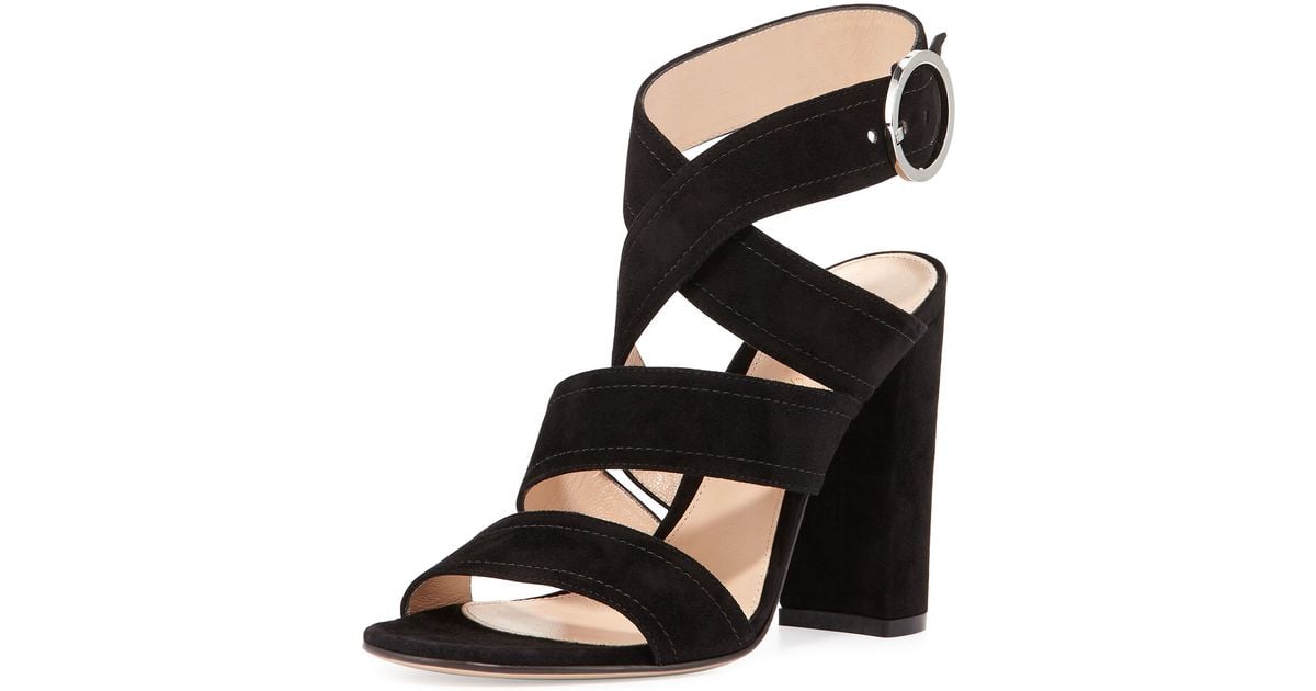 criss cross sandals heels