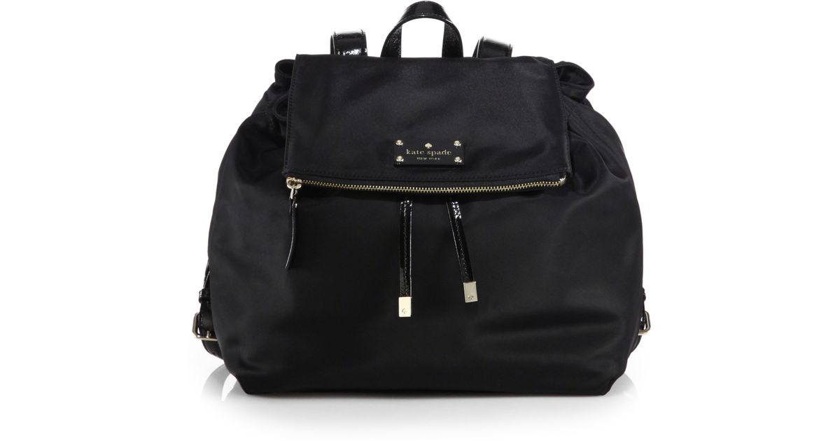Kate Spade Nylon Backpack in Black Lyst