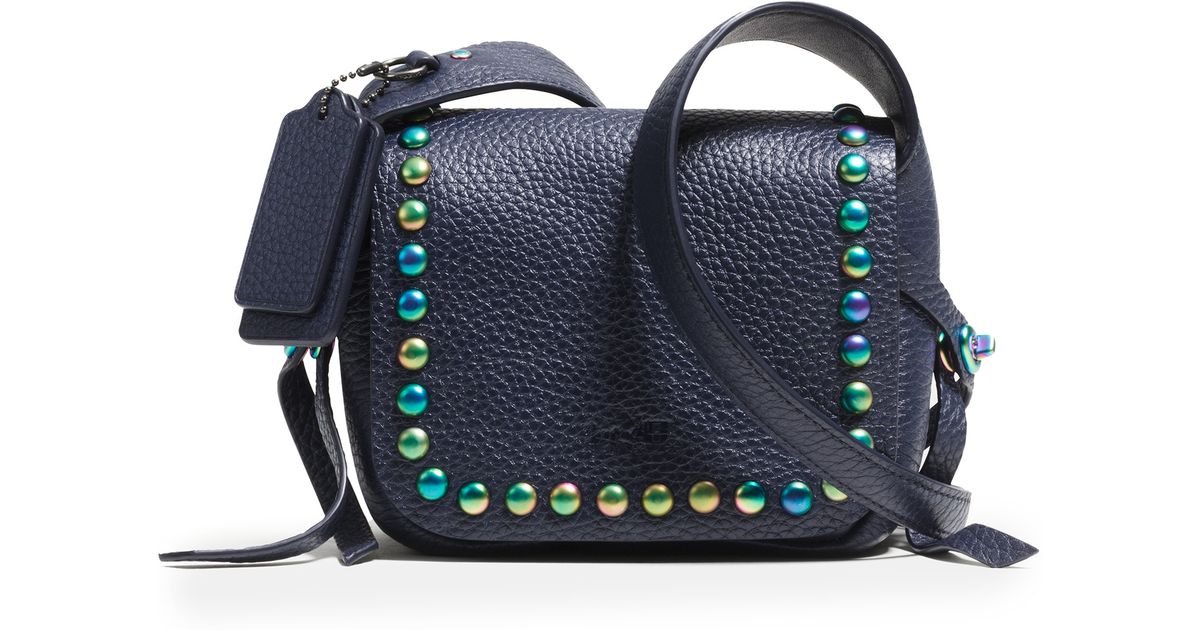coach studded crossbody