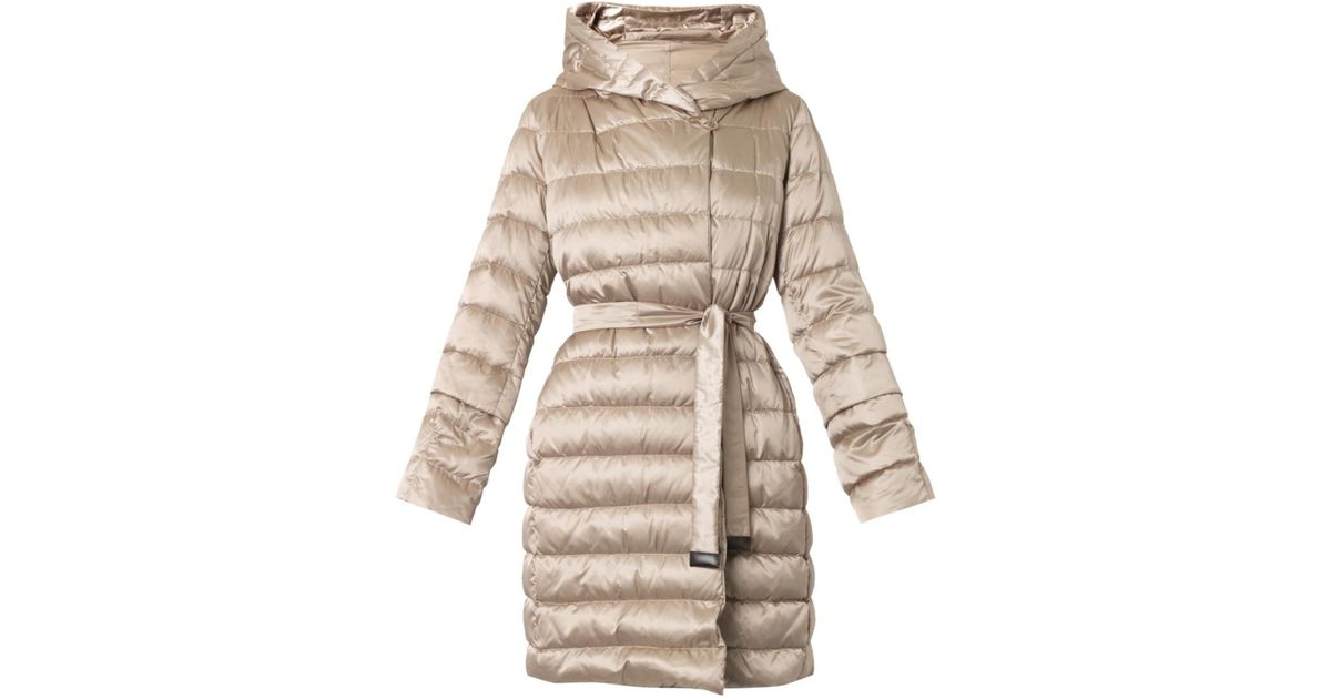 Max Mara Novef Reversible Coat in Natural | Lyst