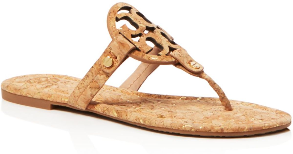 tory burch cork sandals