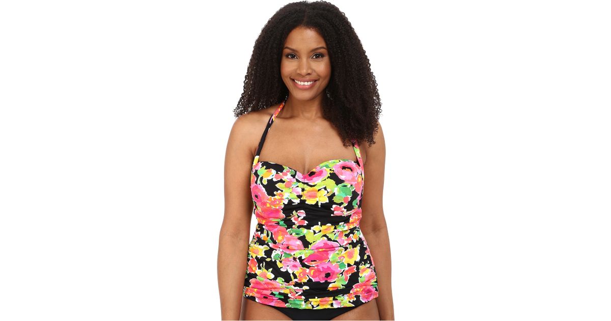 lauren ralph lauren plus size skirted halter swimdres lauren ralph lauren plus size skirted halter swimdres