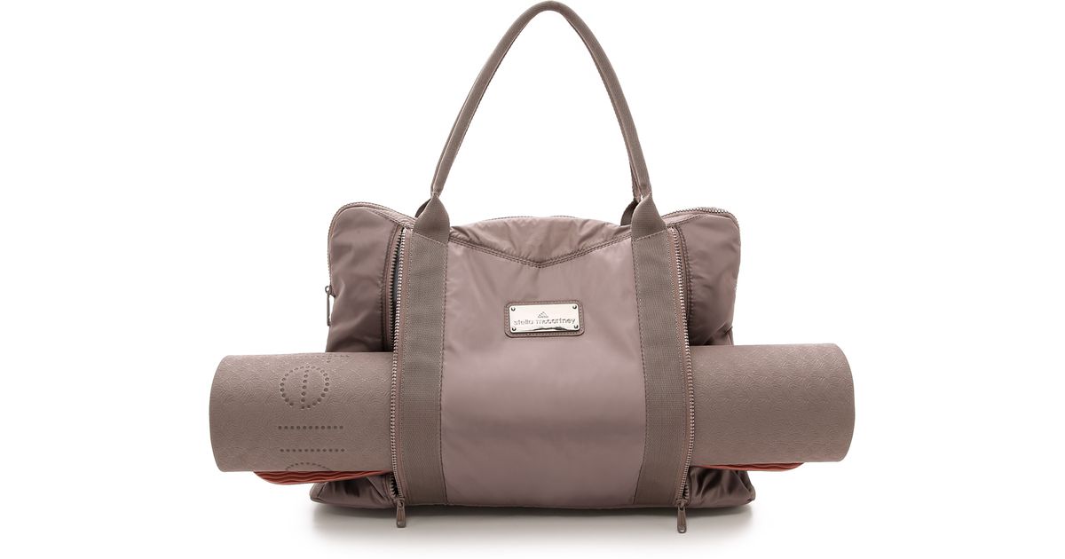 adidas By Stella McCartney Yoga Bag - Cement Grey in Gray | Lyst