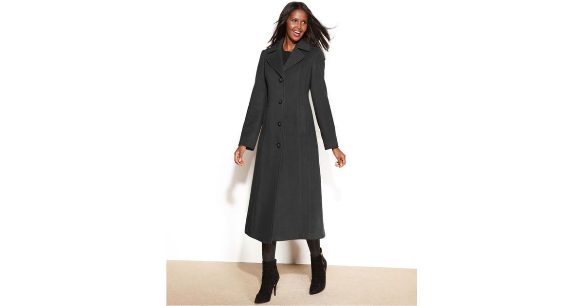 anne klein maxi coat