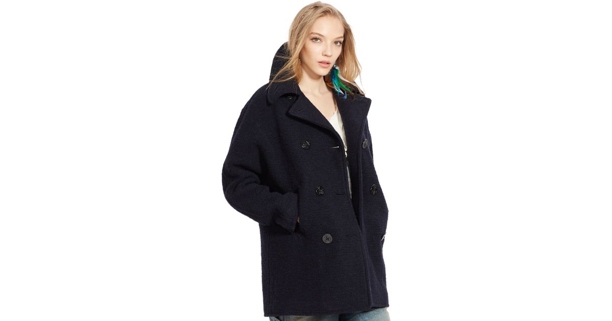ralph lauren womens peacoat