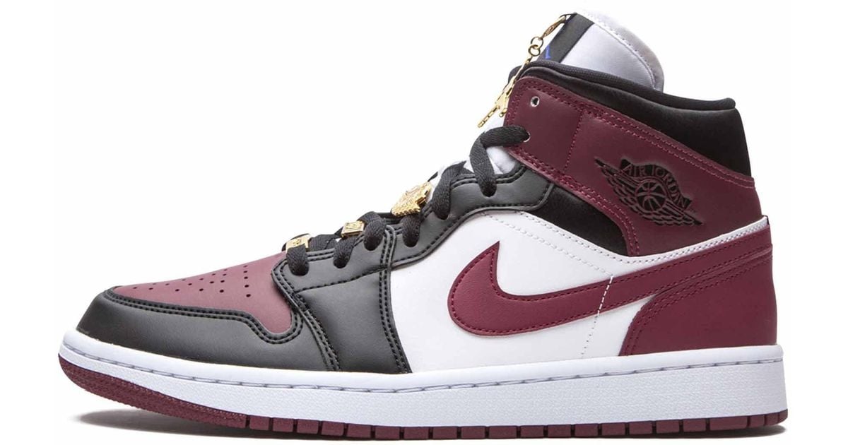 Nike Lace Jordan 1 Mid Se Lyst UK