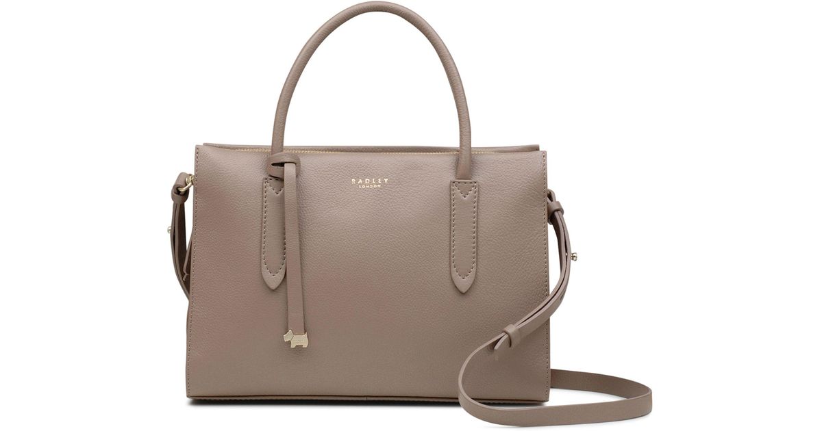 radley taupe handbag