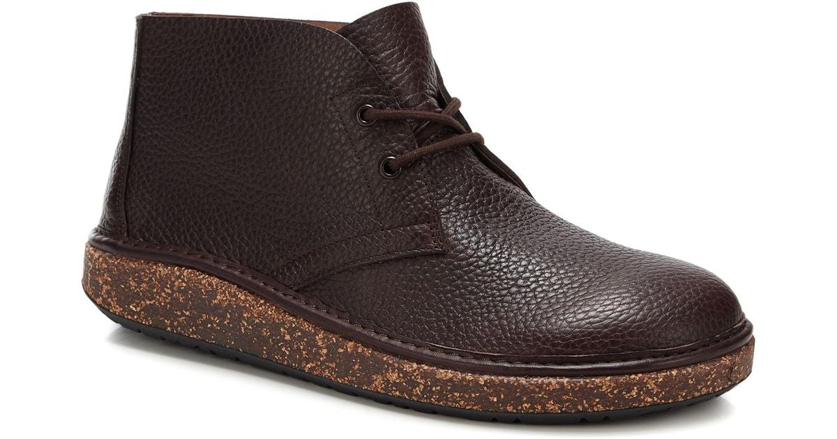 Birkenstock Men's Leather 'milton' Chukka Boots in Espresso (Brown) for Men - Save 8% - Lyst