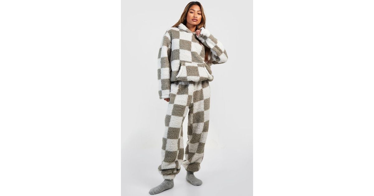 Checkerboard cheap joggers womens