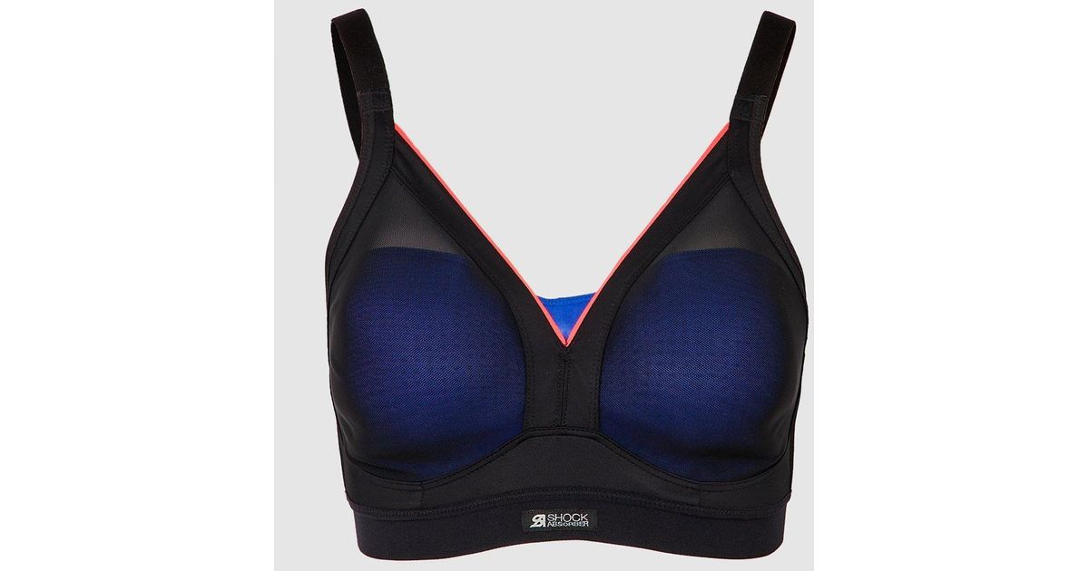 Shock Absorber Active Shaped Support Bra in Blue