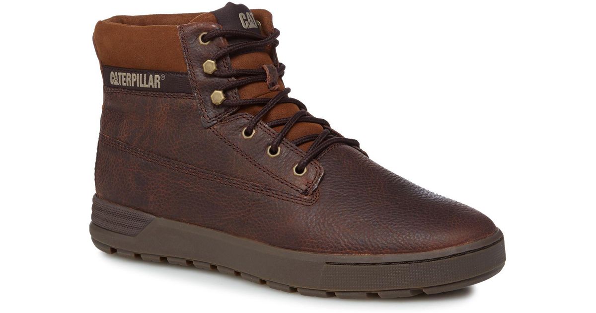 caterpillar ryker leather boots