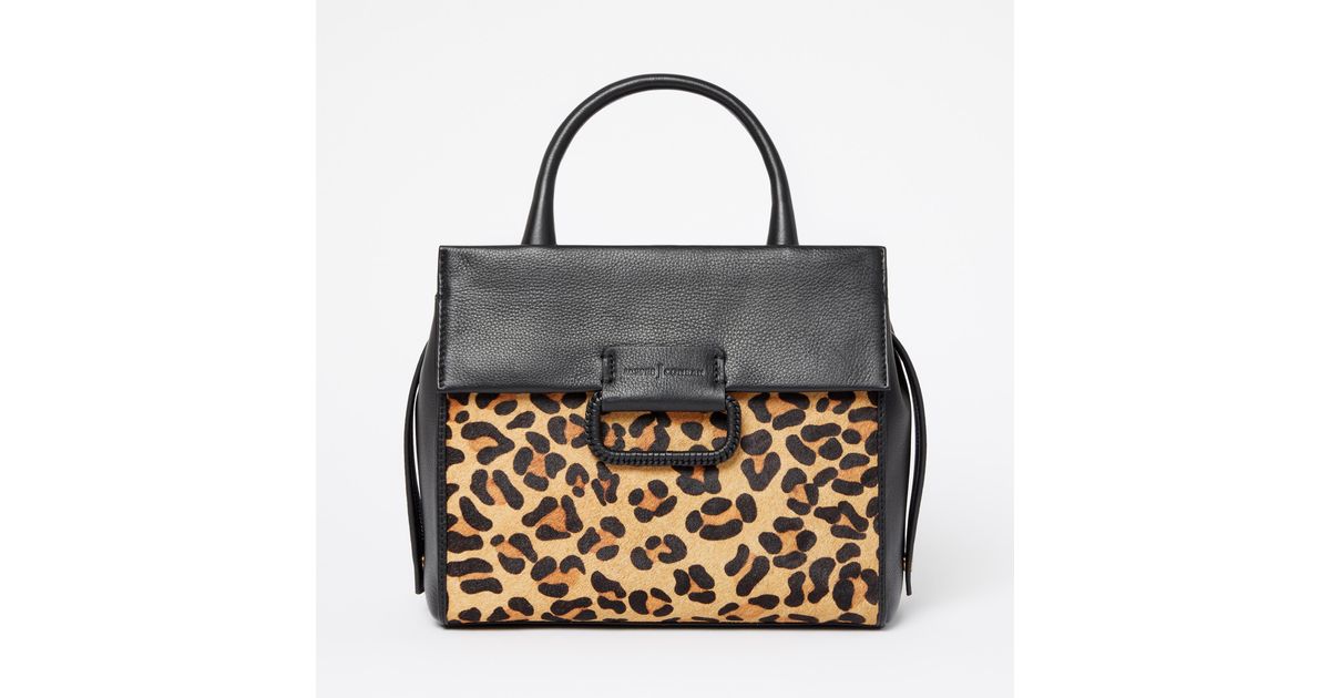 leopard print grab bag