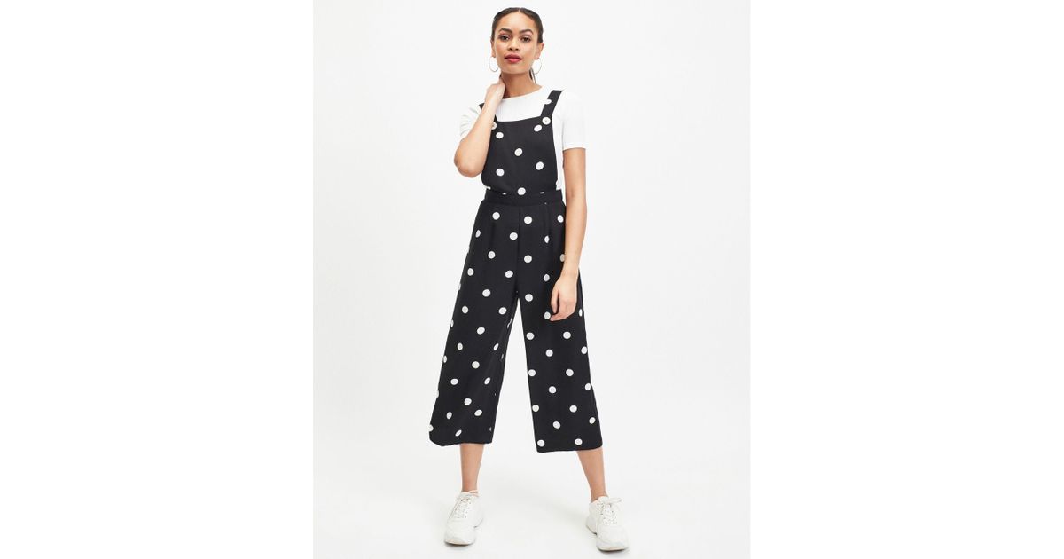miss selfridge spotty jumpsuit