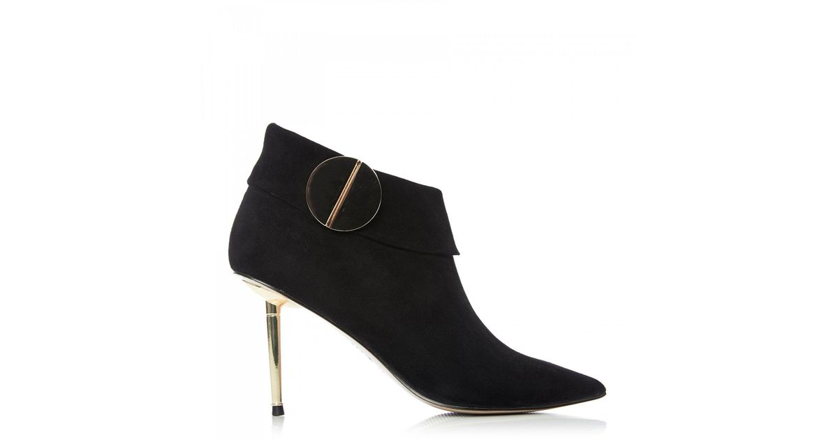 moda in pelle black shoes