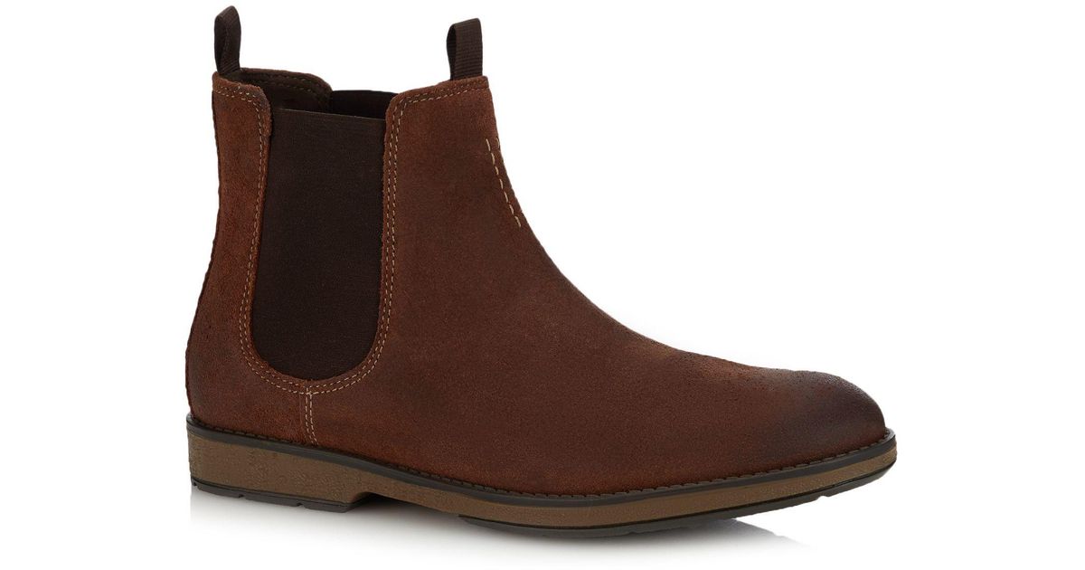 clarks hinman chelsea boots