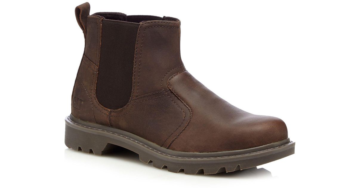 caterpillar thornberry chelsea boots
