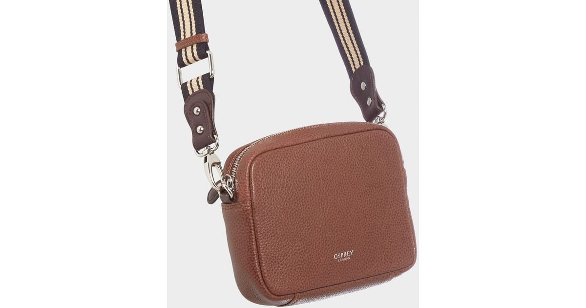 Osprey London The Chiswick Leather Convertible Cross-body Bag in