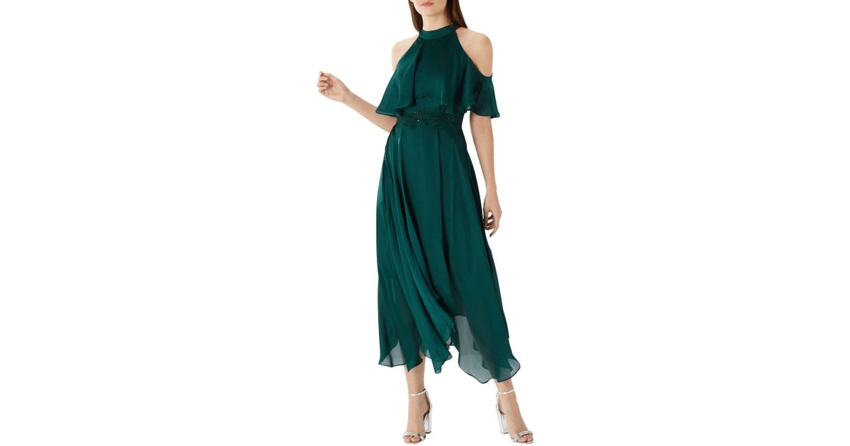 coast forest green dress