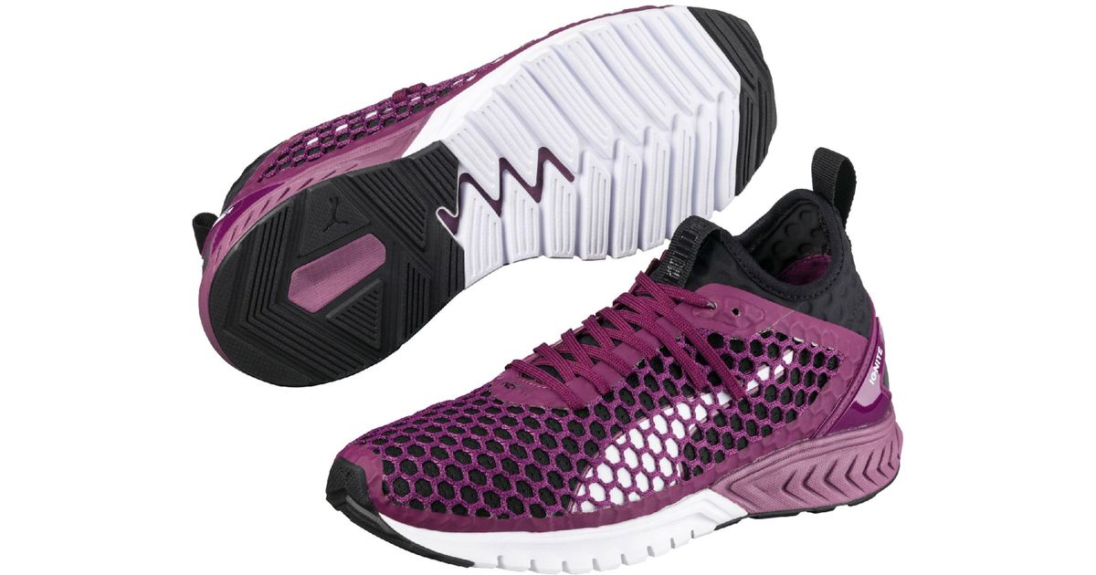 dark purple trainers