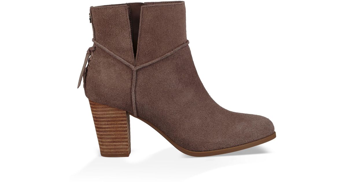 ugg atwood block heel bootie