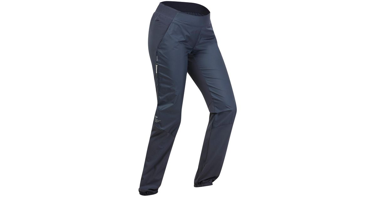 Quechua Decathlon Ultra-light Fast Hiking Trousers Fh500 in Blue