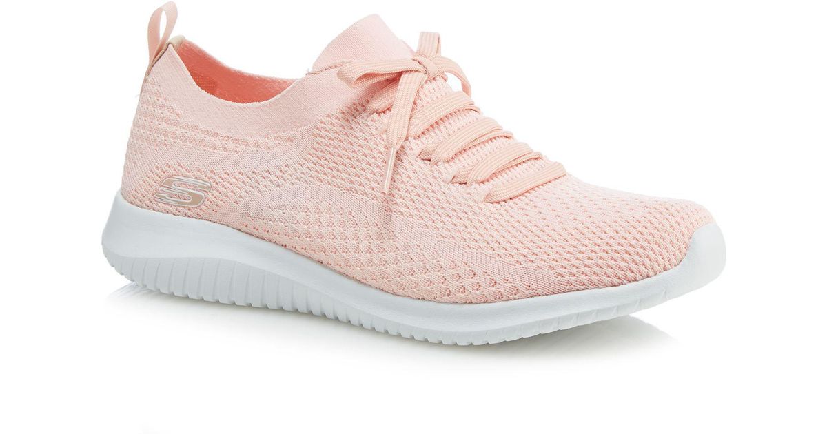 skechers ultra flex statements pink
