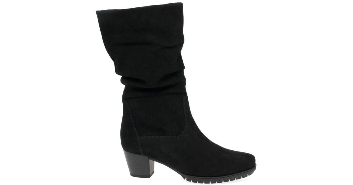 Gabor calf length boots sale