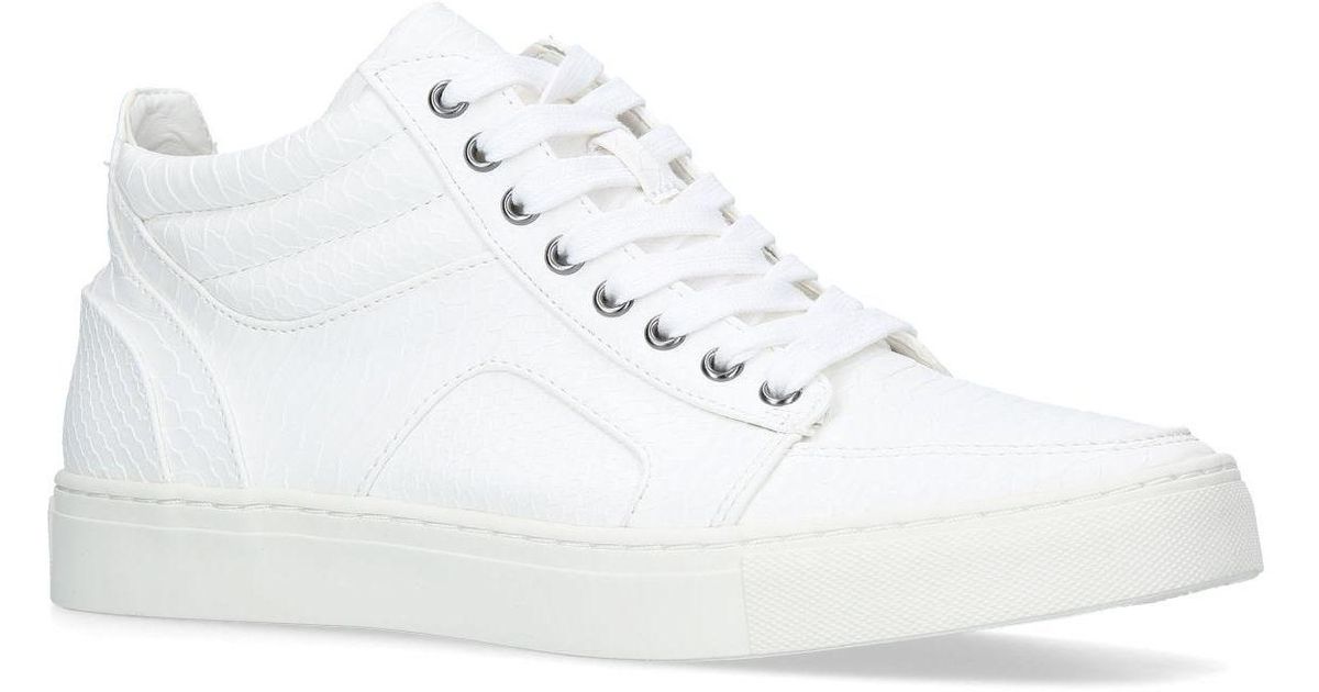 KG by Kurt Geiger Synthetic Men's 'romford' Low Top Sneakers in White ...