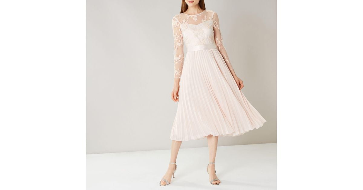 coast cream lace dress