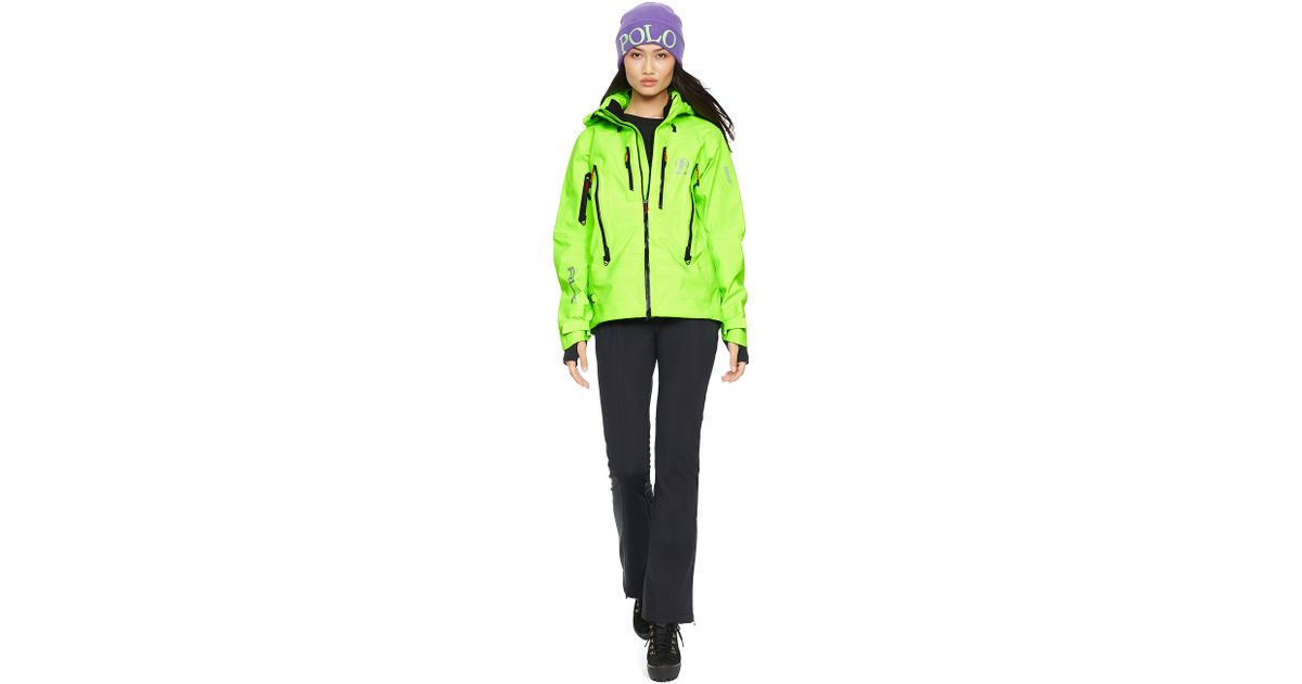 RLX Ralph Lauren Hooded Ski Jacket in Green Lyst