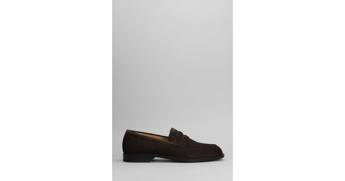 Bally Charney U Loafers in Gray for Men | Lyst