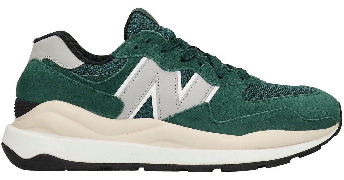 New Balance 5740 Sneakers In Suede in Green for Men Lyst