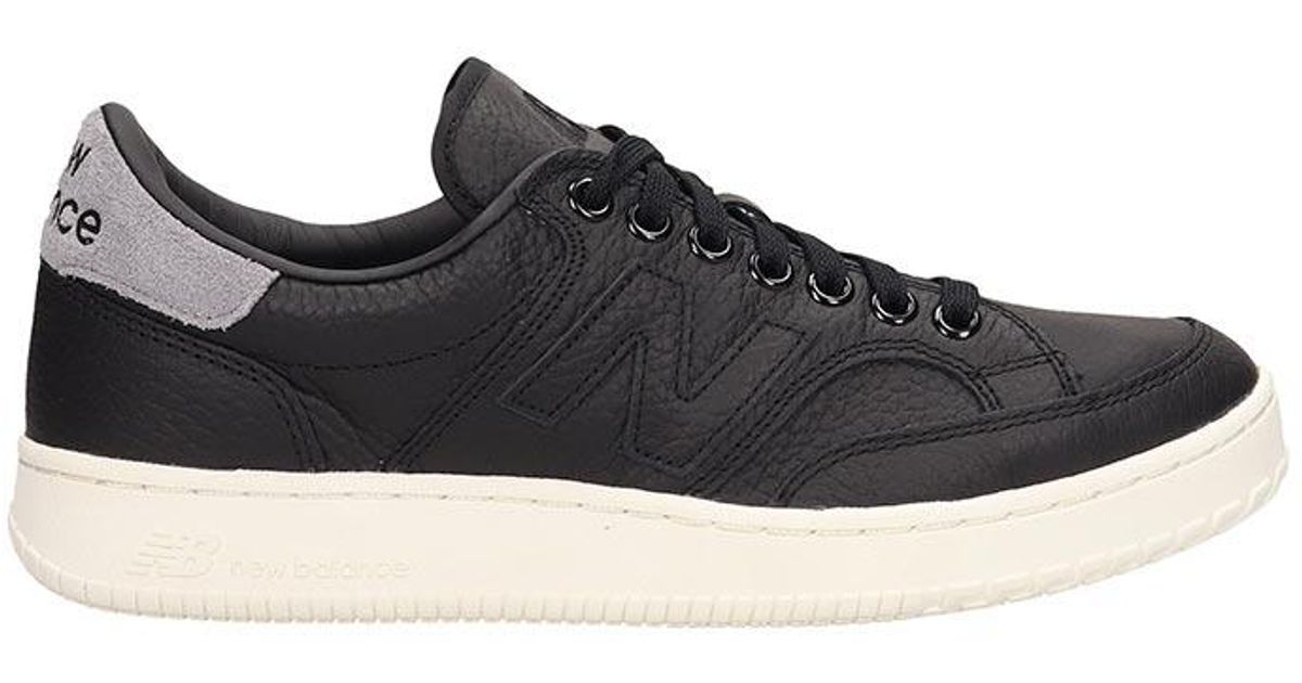 new balance 400 black leather