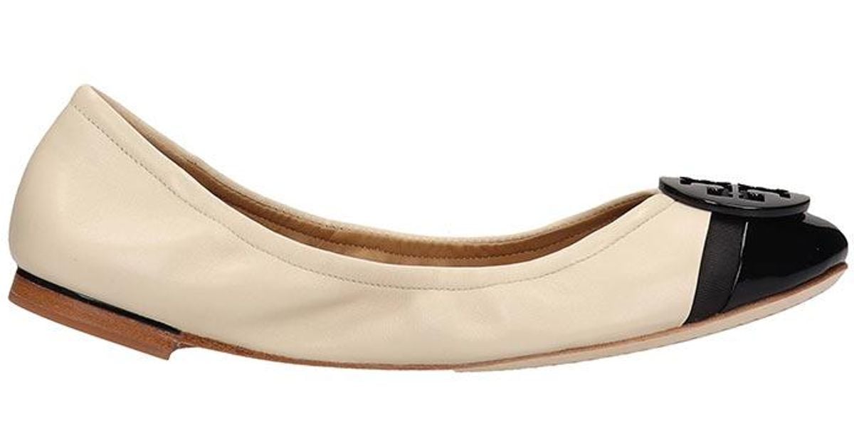 tory burch beige flats