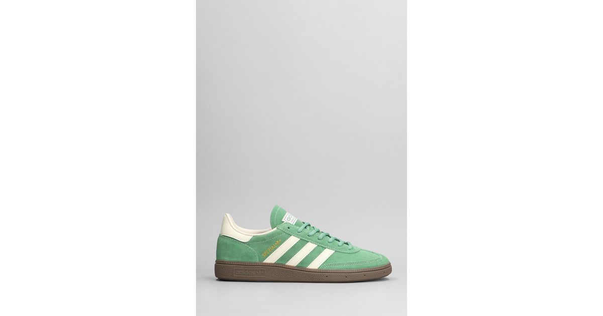 Adidas camoscio verde deals
