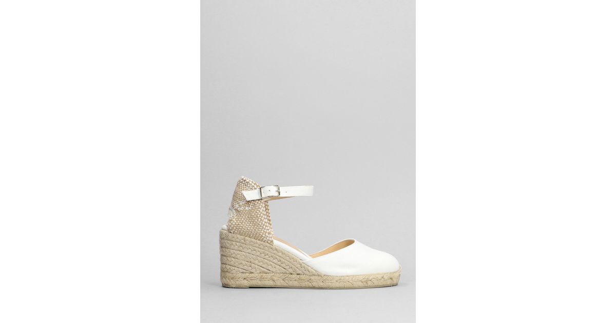 castaner wedges beige