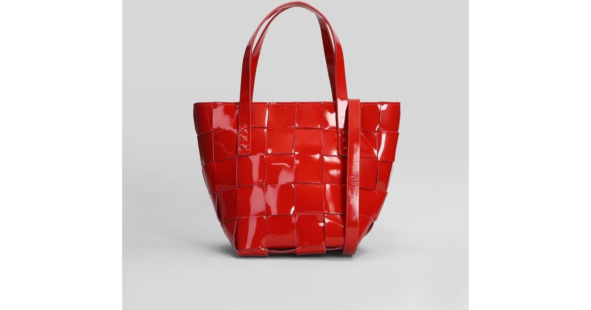 Dragon Diffusion Japan Mini Shoulder Bag In Red Leather | Lyst