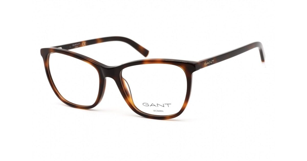GANT Ga4125 Eyeglasses Blonde Havana / Clear Demo Lens in Brown | Lyst