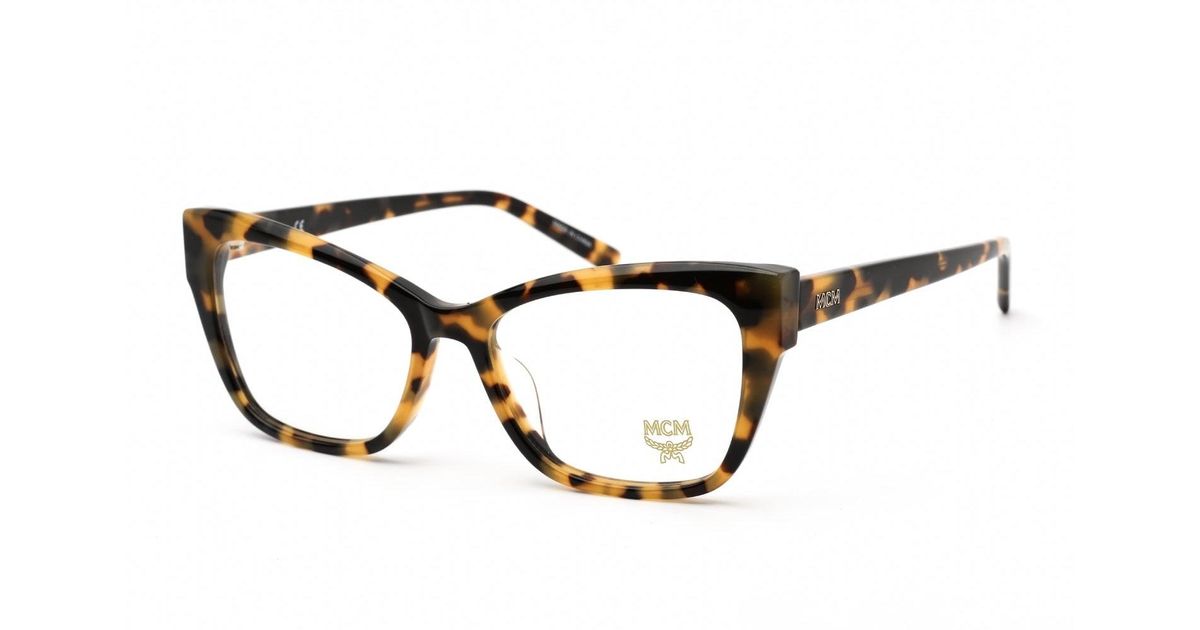 MCM 2723lb Eyeglasses Tokyo Tortoise / Clear Lens in Brown Lyst