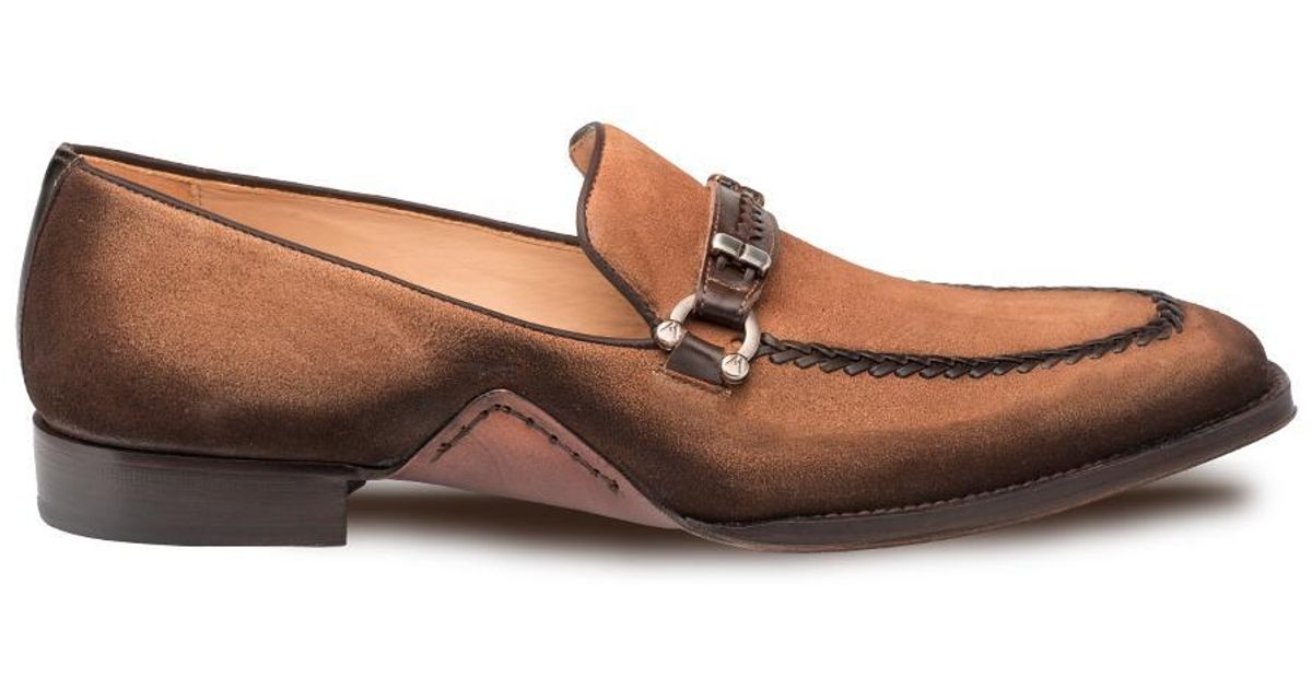 Mezlan 9728 Halsey Shoes Sport-rust Suede Leather Horsebit Loafers ...