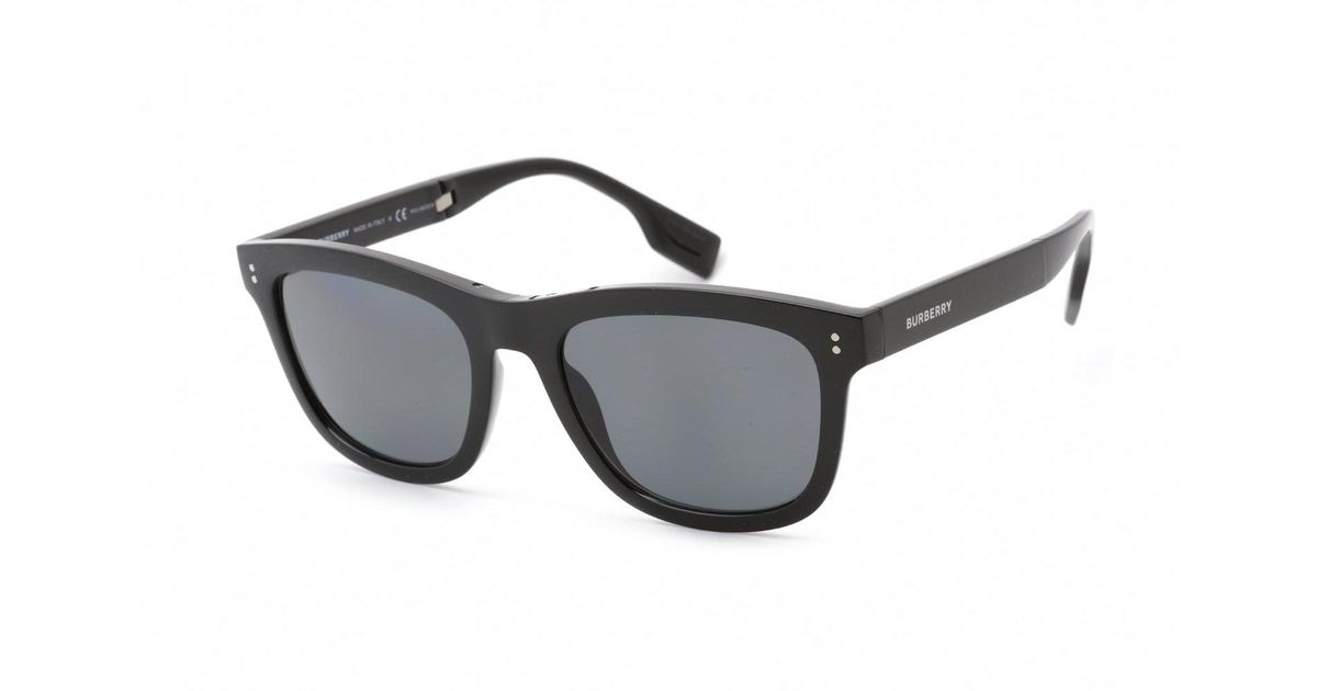 Burberry 0be4341 Sunglasses Black / Grey for Men | Lyst