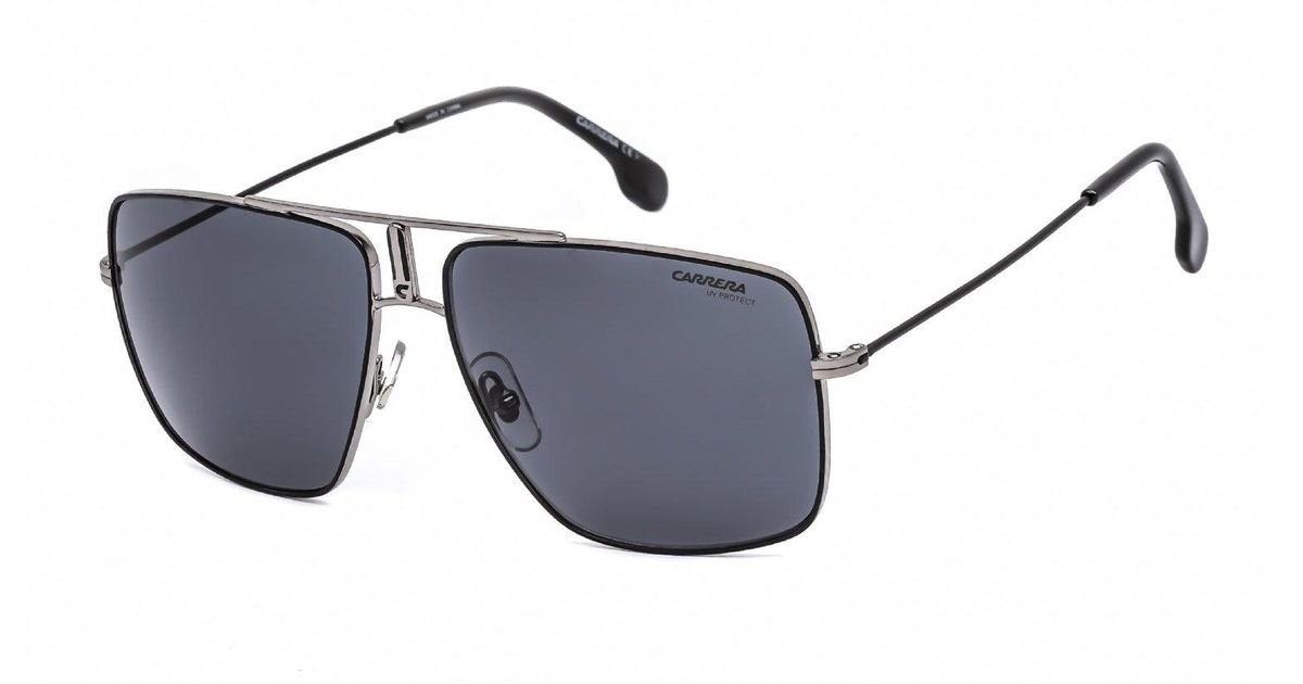 Carrera 1006/s Sunglasses Ruthenium Matte Black (ir) / Grey Blue for ...